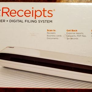Neat Receipts Mobile Scanner and Digital Filing System